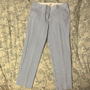 J.Crew seersucker dress pants - donating soon for move